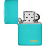 Зажигалка ZIPPO CLASSIC FLAT TURQUOISE 49454ZL