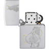 Zippo Devilish Ace 48658 — матовая сталь, гравировка