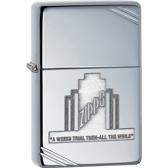 Zippo Classic 28451 — стальная зажигалка
