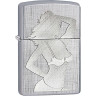 Zippo Classic 28680 — матовая стальная зажигалка