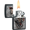 Зажигалка Zippo Classic 28882, чёрная матовая