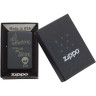 Zippo Classic 29091 — зажигалка, чёрный матовый