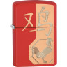 Зажигалка Zippo Classic 29259, красная матовая