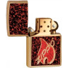 Зажигалка Zippo Retro Flame 24193